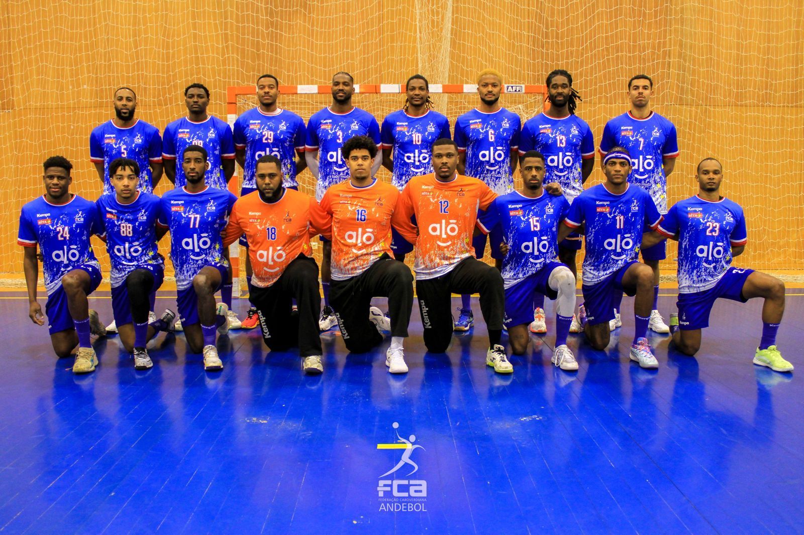 Selecção de andebol no Handball Cup 2026 na Praia | CVsports